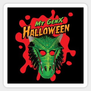 My Gen X Halloween: Dragon Sticker
